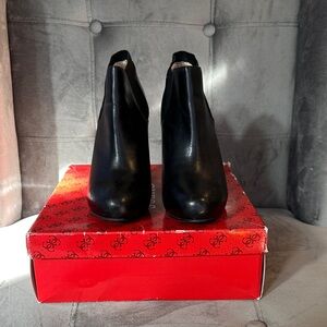 Guess Black Ankle Booties